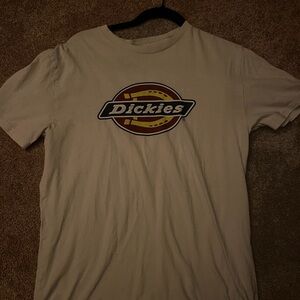Dickies Men's Logo Tee in Cream